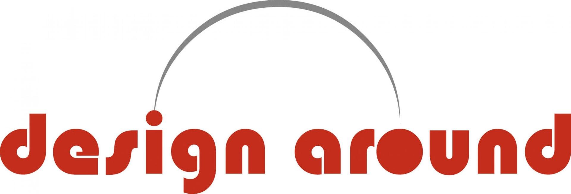 design around Logo