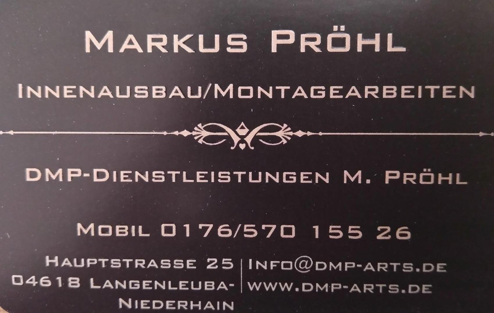 DMP - Dienstleistungen Markus Pröhl Logo