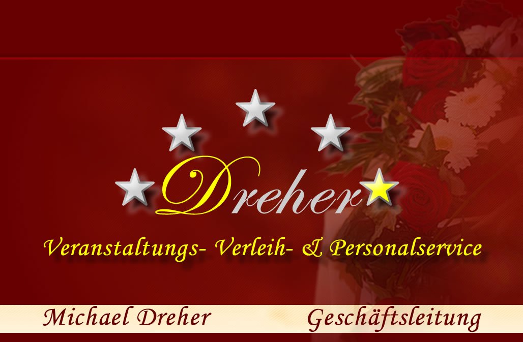 Dreher Veranstaltungs.- Verleih & Personalservice Logo