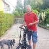 Fahrrad und Hund