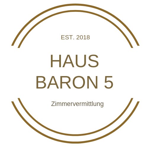 Haus Baron 5 - Zimmervermietung Dortmund Logo