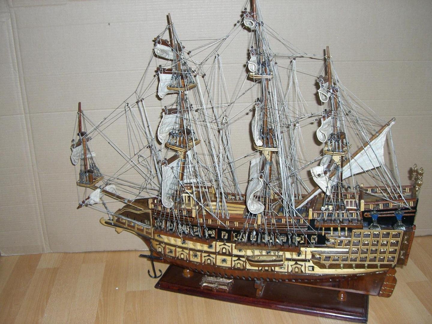 Historische Segelschiffe wie Wasa, Victory, Soleil Royal, Sanfelipe, Royal Louis ...