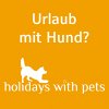 Holidays with pets | Urlaub mit Hund Logo