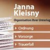 Janna Kleisny - Organisation Ihrer Unterlagen