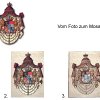 Mosaik nach Mass - Wappen