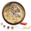 Runder Werbeadventskalender mit Lindt Schokolade