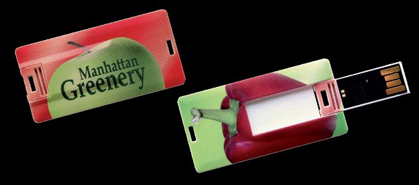 USB-Stick Mini Card als WerbeArtikel