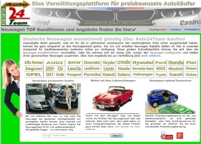 Vermittlungsplattform für preisbewusste Autokäufer 