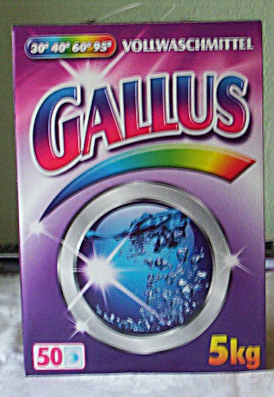 Waschpulver Gallus 5kg Vollwaschmittel
