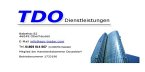 tdo-dienstleistungen