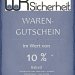 Coupon von Weber - Kremer Sicherheit