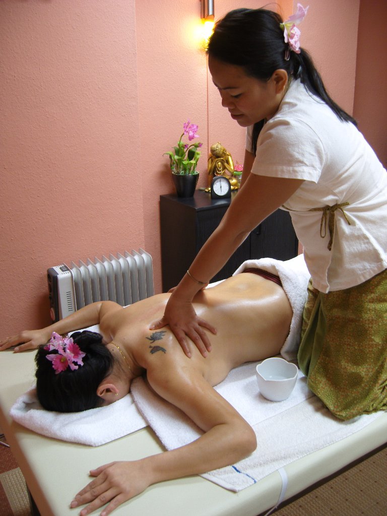 Aroma Öl-Massage