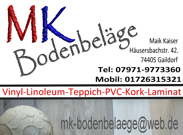 MK-Bodenbeläge Maik Kaiser » Kork in Gaildorf