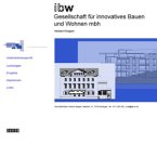 ibw-gesellschaft-fuer-innovatives-bauen-und-wohnen-mbh