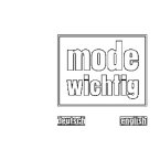 mode-wichtig